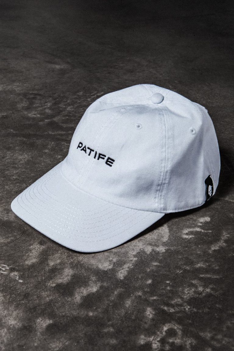 DAD HAT PATIFE COTTON WHITE 01