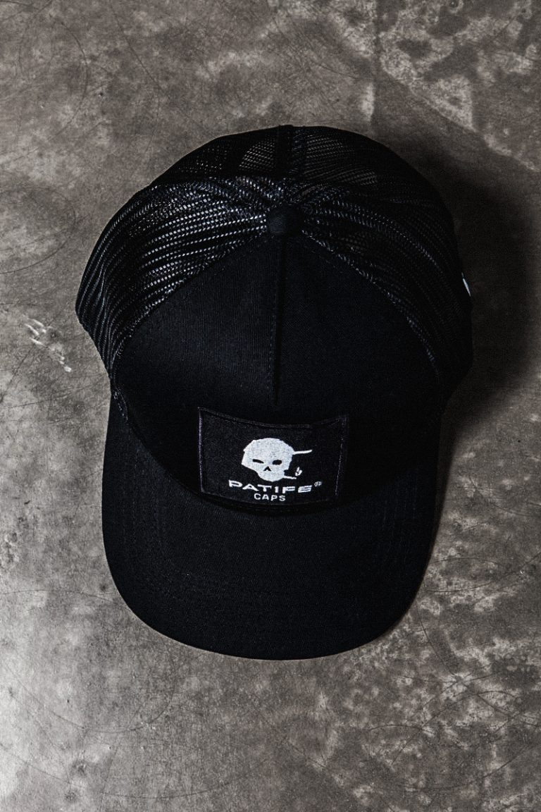 TRUCKER PATIFE CAVEIRA BLACK 03